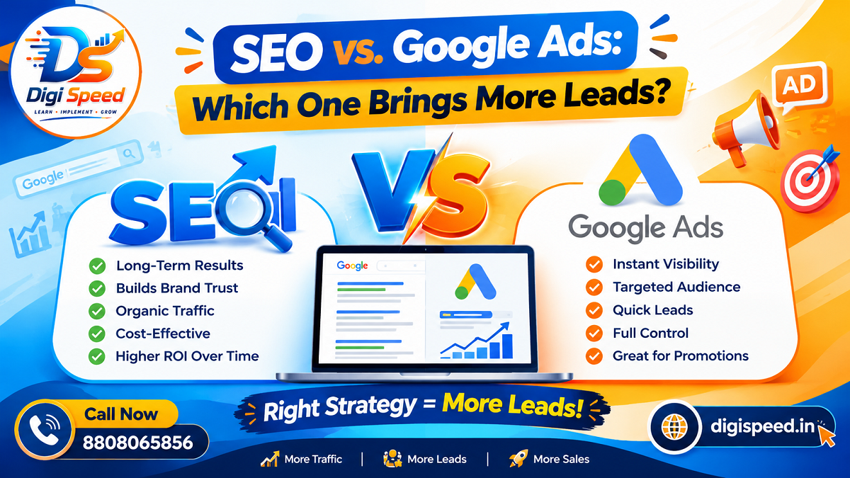 SEO vs Google Ads Which One Brings More Leads