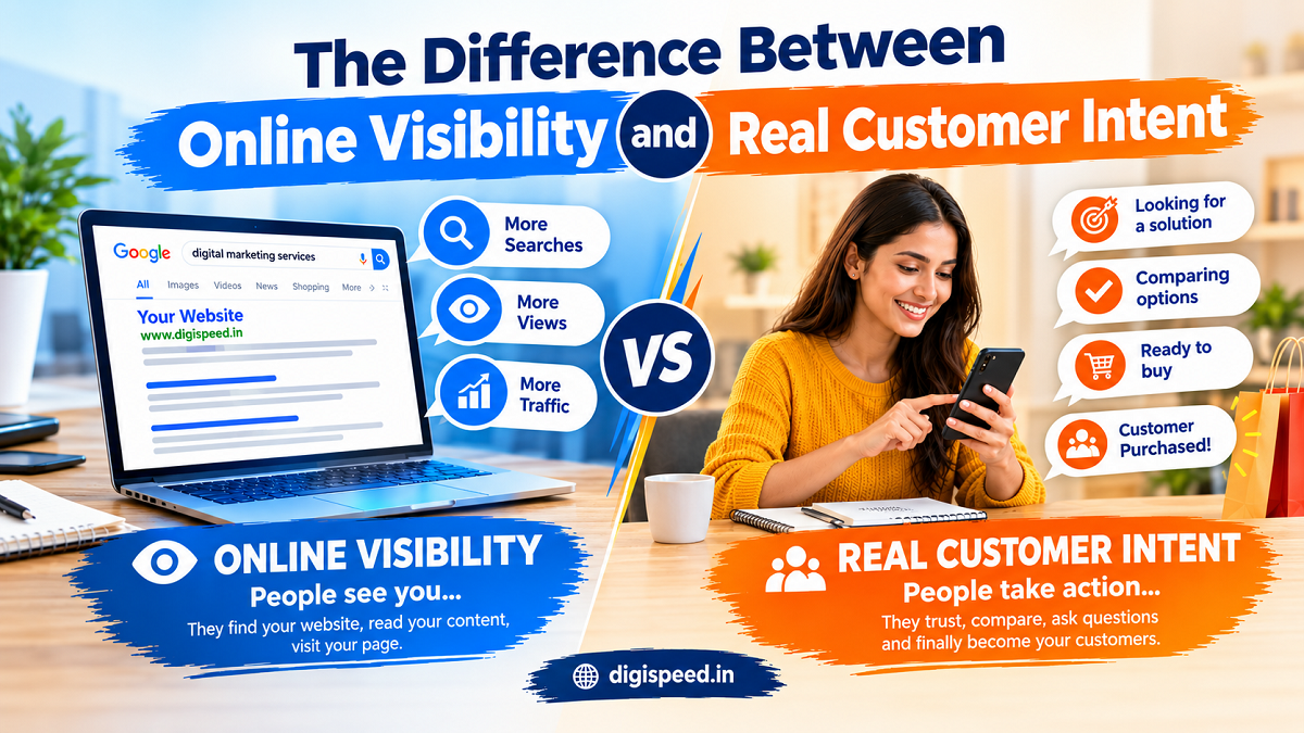 The Difference Between Online Visibility and Real Customer Intent